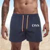2023 short swim trunks Summer brand Fashion Loose Streetwears Clothing Quick Drying Swimwear Printing Board Beach Pants Man Swim Short