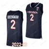 NCAA Virginia Cavaliers College Basketball Jersey Leon Bond Isaac Traudt Francisco Caffaro Kadin Shedrick Isaac McKneely Taine Murray Ben Vander Armaan Franklin