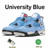 Jumpman 4 Men Basketball Shoes 4s Military Black Cat Canvas Red Thunder University Blue Thunder Pink Cactus Jack Women Trainers Sports Sneakers 36-47