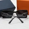 운전 선글라스 디자이너 선글라스 Polarized Letters Rectang for Women 남성용 안경 풀 프레임 고글 Adumbral 4 Option