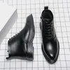 Bottes Chelsea élégantes chaussures pour hommes pointues de haute qualité robe de loisirs classique bottes en cuir pour hommes pour bottes d'affaires de mode