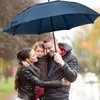 Umbrellas ZOMAKE Golf Umbrella 68 Inch Double Canopy Vented Windproof Waterproof Automatic Open Stick Umbrellas for Men and Women 230314