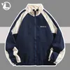 Men S Jackets Casual Varsity Jacket Men Women Patchwork Streetwear Sport Wind Breakher Spring Herfst Coat Stand Collar 230313