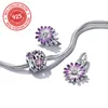 2023 New Popular 925 Sterling Silver Garden Spring Series Charm مناسب لـ Pandora Bracelet DIY إكسسوارات أزياء المجوهرات النسائية