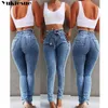 Dames jeans vriendje gat gescheurd dames broek cool denim vintage voor meisje hoge taille casual vrouwelijke slanke vrouw 230313