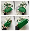 Evening Bags 2022 Solid Color Trend Weaving Crossbody Bags for Women Simple Clutch Female Party Handbags and Purses Lady Shoulder Bag