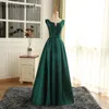 Party Dresses Dark Green Satin Elegant Long Prom Evening Guest Cocktail Party Summer Dresses for Women Slim Wedding Bridesmaid Maxi Dress 230314