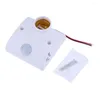 Titulares da lâmpada E27 Motion infravermelho PIR Sensor Light Switch Saving de energia seguro para acessórios LED