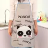 New Panda Kids Aprons Waterproof 50*70cm BBQ Bib Apron For Women's Kitchen Apron Cooking Baking Restaurant Workwear Cleaning Tools