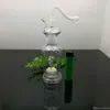 Smoking Pipes Bouilloire à cigarette en verre avec vase en pointillés de couleur populaire européenne et américaine Great Pyrex