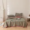 sets Bedding Supplies Class a cotton threelayer yarn blanket summer cool quilt multifunction towel quilt