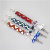 Glass Nector Bong Pipe Kit with 10mm quartz tip &Titanium nail tips dab rig hand pipe smoke accessory glass water bong