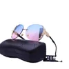 Lunettes de soleil de couple de plage pour hommes et femmes de créateurs 20% de réduction sur les lunettes de mode de voyage de tir de rue à l'étranger 2084