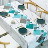 Nappe De Table De Style Scandinave Rectangulaire Coureur Manteles Décoration De Mariage Salle À Manger Nape De