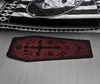 Tapis 50x120cm Rouge Cercueil Croix Chauve-Souris Gothique Pentagramme Tapis De Sol Tapis Paillasson Tapis Chambre Salon Extérieur Antidérapant Cadeau Anime