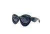 Luxury Designer New Men's and Women's Sunglasses 20％Off Luo Ins Net Redと同じパーソナリティDuduダブルリップLW40097