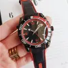 Boîtier en céramique montre-bracelet 45mm hommes entièrement automatique conception mécanique montre décontractée montres de haute qualité étanche cadeau montres