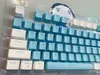 Nouveau 104 pièces clavier mécanique Keycaps Set OEM rétro-éclairé deux couleurs ABS violet blanc clé Cap pour 61/87/104 clé Cherry MX Keycap