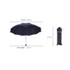 Ombrelli Diametro 112 cm Ombrello doppio Business Large Doppio 10 scheletri 3 pieghe Ombrello Ombrellone pieghevole Ombrellone Paradise Umbrella 230314