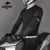 Мотоциклетная броня Lyschy Jacket Summer Protector Moto Body Racing Motocross Мужская одежда Offroad Offroad Emerfuction Black Black