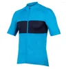 Racing Jackets Hygroscopic And Sweat Releasing Men's Cycling Jersey Breathable Short Sleeves Bicycle Clothes Mountain Bike Clothing