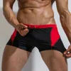 Men's swimwear Simple Beach Tight Shorts Quick Dry Slim Nylon Stitching Color Adjustable Easy Match Men Swim Trunks Easy Wearing for Surfing L230314