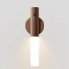 Wall Lamp Motion Sensor Rechargeable Light LED Kitchen Cupboards Smart Stairs Lighting Hallway Bedroom Closets Cabinets Movement