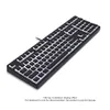 Nouveau PBT 108 touches Pudding Keycaps pour Cherry MX Switch clavier mécanique rétroéclairage OEM capuchon de clé de jeu marron rouge noir bleu