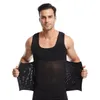 Mens Compression Shirt Slimming Body Shaper Vest Fitness Workout Tank Tops Undershirts Body Shaper Men