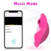 Vibratori Bluetooth Farfalla Indossabile Vibratore Succhiante per Donne APP Wireless Telecomando Mutandine Vibranti Dildo Giocattoli Sessuali per Coppia 230314