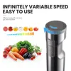 Blender Miui Hand Immersion Blender 1000W kraftfull 4-i-1 rostfritt stål Stick Food Mixer 700 ml Mixing Beaker 500 ml Processor Whisk 230314