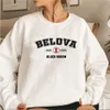 Womens Hoodies Sweatshirts Yelena Belova Est 1989 Sweatshirt Superhero Crewneck Women Streetwear Top Long Sleeve Pullover Female Hoodie 230314