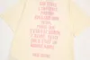 DUYOU T-shirt surdimensionné avec lettres de lavage en jersey vintage 100% coton T-shirt hommes occasionnels T-shirts de base femmes qualité classique hauts DY8964
