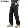 wangcai01 Herrenhose, Kuppelkameras, IX9, 97 % Baumwolle, Herren, Militär, taktische Cargohose, Herren, SWAT-Kampfarmee, Hose, männlich, lässig, viele Taschen, Stretch-Baumwollhose, 0314H23