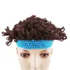 HATS ROVA Infantas Inverno Afro Wig Cap cabelo Big Hair Curly 1-6yrs Kids Hat Hat Party Cosplay Acessórios