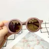 Child Glasses Shades Eyewear Gafas Gift Korean Kids Sunglasses Lovely Dull Polish Girls Boys Sunglass Ultraviolet Proof Infant 4524