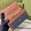 2023 Designer Fashion Luxury Handväska axelväska Kvinnor Handväskor Kedjiga cirkulära väskor Klassiska Bee Tiger Snake Alfabet Wallet 4916