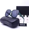 Top-Luxus-Designer-Sonnenbrillen 20 % Rabatt auf Overseas Street Shooting Travel Fashion Glasses 6012