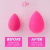Makeup Tools SJP 100st Set Big Egg Swonges Puff Colorful Professional Cosmetic Set for Foundation Make Up Wet and Dry Tool 230314