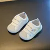 Eerste wandelaars baby peuter schoenen lente meisjes jongens casual schoenkinderen zachte bodem non-slip baby first walkers schoenen SLB012 230314