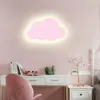 Lampa ścienna Homhi LED Cloud Girl Dziecięce Dekorowanie pokoju scince nowoczesne życie dla dzieci sypialnia dekoracion światło hwl-206 kc