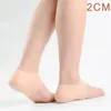 Schoenonderdelen accessoires onzichtbare hoogte lift hak pad sock liners vergroten de binnenzool pijnverlichting voor vrouwen mannen inlegzolen orthopedische insoles chaussure homme 230314