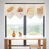 Vorhang, japanischer Halbvorhang, waschbar, niedlich, für Küche, Trennwand, kurze Tür, Café, Restaurant, hängende Vorhänge