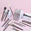 Makeup Tools OVW Brushes Set Beauty Puff Svamp Egg Pulver Kabuki Blush Concealer Eye Shadow Brush Kit 230314