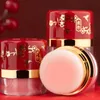 Other Makeup 3Pcs Matte Shiny Face Blush For Mineral Cheek Loose Powder Red Rouge Peach Pink Palette Cosmetic Gift 230314