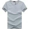 Erkekler takımları 1467-2023 Basit yaratıcı tasarım çizgisi düz renkli pamuk tişörtler Erkeklerin varış tarzı kısa kollu erkekler T-shirt artı boyutu