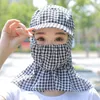 Cycling Caps Sun Hat Summer Face And Neck UV Protection Protective Cover Ear Flap Women Hats Outdoor Fishing Hiking Leisure