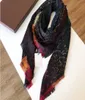 Designer Wool Silk Scarf For Women High Quality Colorful Ladies Winter Shawls Scarfs Pashmina Fashion Long Ring 140x140cm Gift Dro7866104