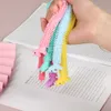 Fidget Sensory Toy Noodle Rope TPR Stress Reliever Toys Uniicornn Malala Le Decompression Pull Ropes Stress Anxiety Relief Toys For Kids