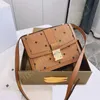 Hochwertige Schultertasche Damenmode Leder Schultergurt Handtaschen Frau Stempel Umhängetasche Clutch Totes Hobo Geldbörsen